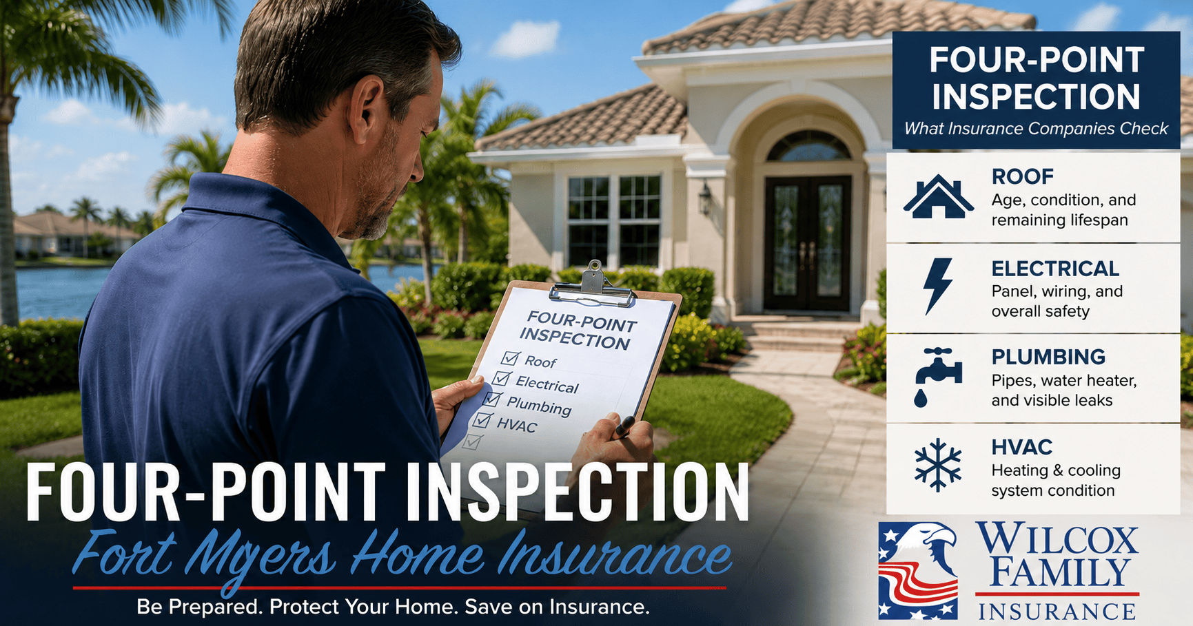 Four-Point Inspections for Fort Myers Homeowners